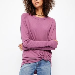 Free People Arden Sz Small Plum